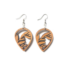 Load image into Gallery viewer, Branches Cutout Wood Earrings - Alder