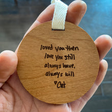 Load image into Gallery viewer, Personalized Wedding Anniversary Ornament