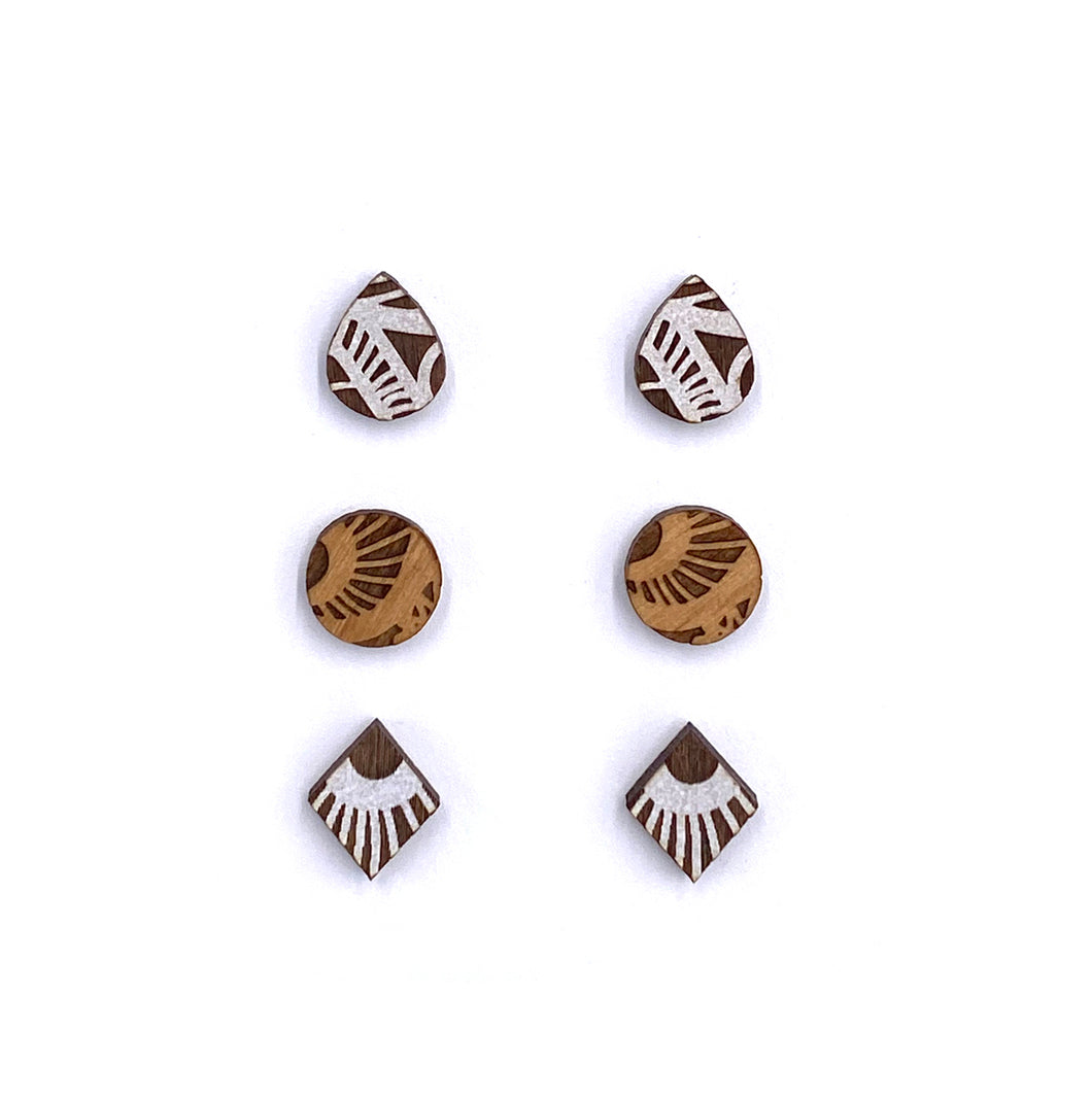 Lace Collection Stud Earrings