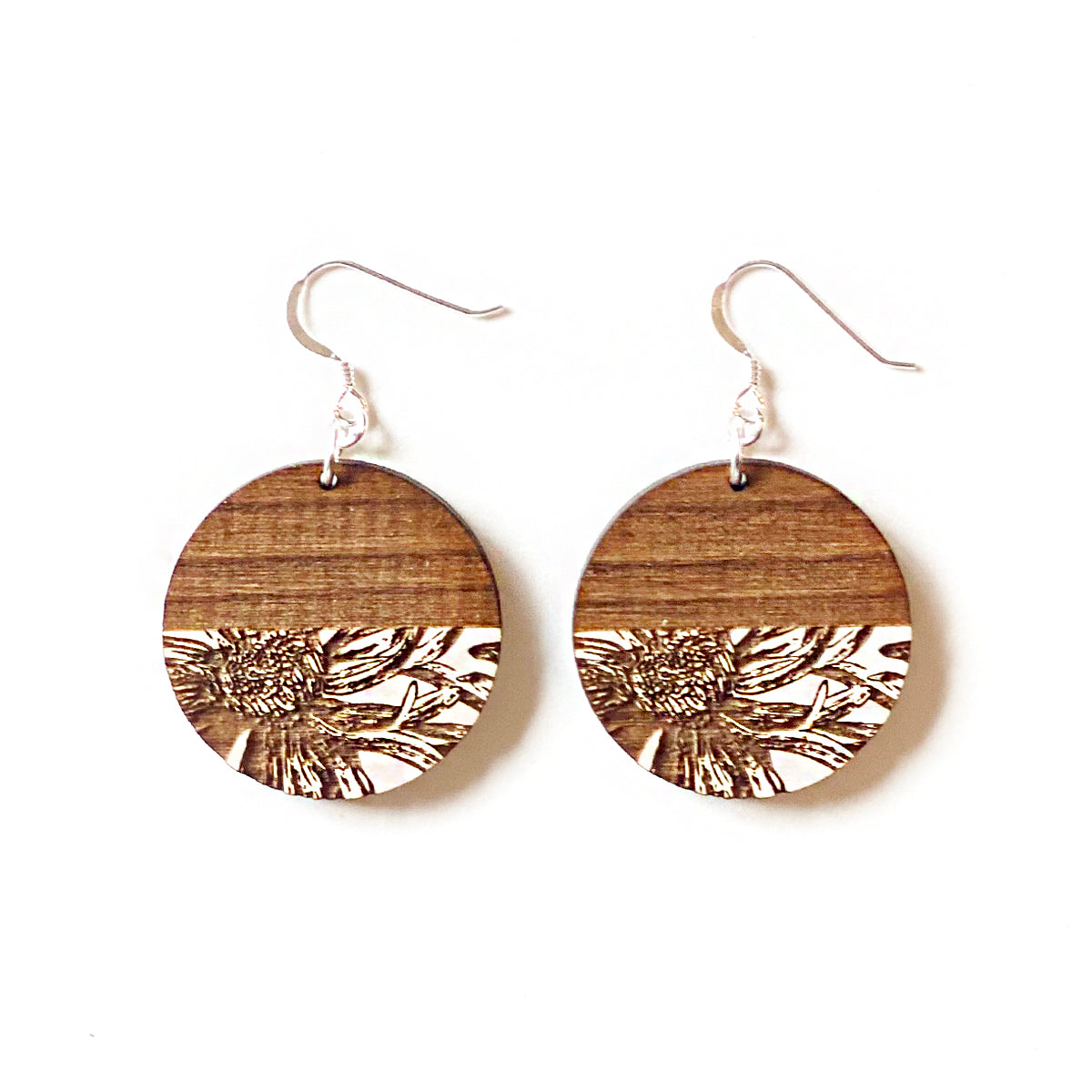 Mandala Wood Earrings, Wooden Earrings, Wood Jewelry, Handmade Wood Je –  Whidden's Woodshop